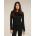 Bluza de corp Merino Icebreaker 200 ZoneKnit LS Crewe - negru