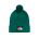 Căciulă cu pompon The North Face Logo Box Pom - verde Evergreen | pompon detașabil