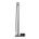 Pompă de podea Lezyne Alloy Floor Drive 3.5 - Presta Pro Chuck - argintiu lucios