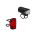 Set lumini Lezyne KTV Drive 300+ / KTV+ Drive Pair - Negru / Negru