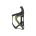 Suport bidon Lezyne Carbon Team Cage UD - negru mat/verde