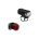 Set lumini Lezyne KTV Drive 300+ / Femto USB-C Pair - Negru