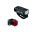 Set lumini Lezyne Hecto Drive 500XL / Femto USB-C Pair - Negru / Negru
