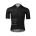 Tricou ciclism șosea POC Pristine Print Jersey - Uranium Black