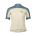 Tricou ciclism șosea POC Essential Road Logo Jersey W - Okenite Off-White/Calcite Blue