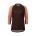 Tricou ciclism MTB POC MTB Pure 3/4 Jersey W - Axinite Brown/Rock Salt