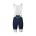 Pantaloni scurți ciclism cu bretele POC Raceday Bibshorts - Turmaline Navy / Hydrogen White