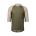 Tricou ciclism MTB POC MTB Pure 3/4 Jersey - Epidote Green/Light Sandstone Beige