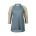 Tricou ciclism MTB POC MTB Pure 3/4 Jersey W - Calcite Blue/Light Sandstone Beige