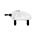 Geantă bicicletă POC Ultra Top Tube Bag 0.7L - Hydrogen White Translucent