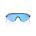 Ochelari ciclism 100% Slendale XS - Matte Black / HiPER Blue Multilayer Mirror