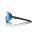 Ochelari ciclism 100% Slendale - Matte Black / HiPER Blue Multilayer Mirror Lens