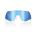 Ochelari ciclism 100% S3 - Total Energies Team Matte White / Metallic Blue / HiPER Blue Multilayer Mirror Lens