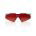 Ochelari ciclism 100% A2 Currently Running - Marshmallow / Brown/Red Gradient Lens