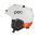 Cască schi POC Fornix MIPS - Hydrogen White/Fluorescent Orange