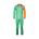 Costum concurs schi POC Skin GS - Emerald Green/Zink Orange