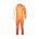 Costum concurs schi POC Skin GS - Zink Orange/Hydrogen White
