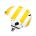 Cască schi POC Obex Pure - Jaune/Blanc