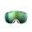 Ochelari schi POC Fovea - Hydrogen White/Partly Sunny Green