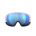 Ochelari schi POC Fovea Mid Race - Hydrogen White/Uranium Black/Partly Sunny Blue