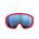 Ochelari schi POC Fovea Mid - Prismane Red/Partly Sunny Blue