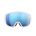 Ochelari schi POC Fovea - Hydrogen White/Partly Sunny Blue