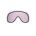 Lentilă de schimb ochelari schi POC Retina Mid/Retina Mid Race Lens - Clarity Highly Intense/Low Light Pink