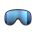 Ochelari schi POC Retina WF - Uranium Black/Partly Sunny Blue