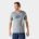 Tricou Merino sport Smartwool Bear Strata Active - gri deschis Light Gray Heather | grafic urs