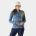Hanorac de corp Smartwool Classic Thermal Merino Base Layer 1/2 Zip Hoodie - damă - Nightfall Fair Isle Fun