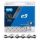 Lant KMC E9 Silver 9 viteze, 122 zale, Ebike, Argintiu