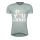 Tricou ciclism Force Bike, gri/verde, XS