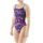 TYR - costum baie intreg pentru femei Cutoutfit Spiritfire - mov roz multicolor