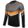 Tricou FUNKIER Turone Enduro LS - Orange/Grey