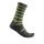 Castelli - sosete ciclism Unlimited 18 - gri antracit galben fluo