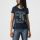 Castelli - tricou casual maneca scurta pentru femei Bellagio Tee - bleumarin albastru deschis