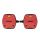 Look - pedale flat pentru oras cu Vibram - Geo City Grip - rosu