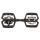 Look - pedale trekking hibride flat/ clipless SPD cu lumina - Geo Trekking Roc Vision
