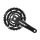 Angrenaj Pedalier Truvativ Fire-X C3.3-9V Trekking cu Gxp inclus, negru