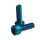 Suruburi de aluminiu pt bidonas cadru Fibrax FCM1002, pas M5 x 15mm lungime, ultra-usoare, anodizate Albastre, blister 2buc