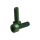Suruburi de aluminiu pt bidonas cadru Fibrax FCM1003, pas M5 x 15mm lungime, ultra-usoare, anodizate Verzi, blister 2buc