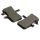 Placute Frana Disc Fibrax Semi-Organice Ash920