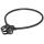 Antifurt Bicicleta Trelock Ks 222 Fixxgo Dragon, Nivel 2 6, support guma, negru