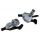 Maneta Schimbator Sram Dual Drive Trigger, fata, stanga index, arg