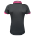 Tricou polo FUNKIER Bari W Active Women S/S - Black/Pink