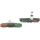 Saboti frana CONTEC V-STOP 3D - negru - 72mm