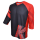 Tricou FUNKIER Dolomiti Enduro - Negru/Rosu