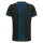 Tricou alergare FUNKIER Cassoti - Negru/Albastru