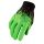 Manusi cu degete SUPACAZ SupaG - negru / verde neon