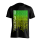 Tricou SUPACAZ - Star Fade - Verde/Galben